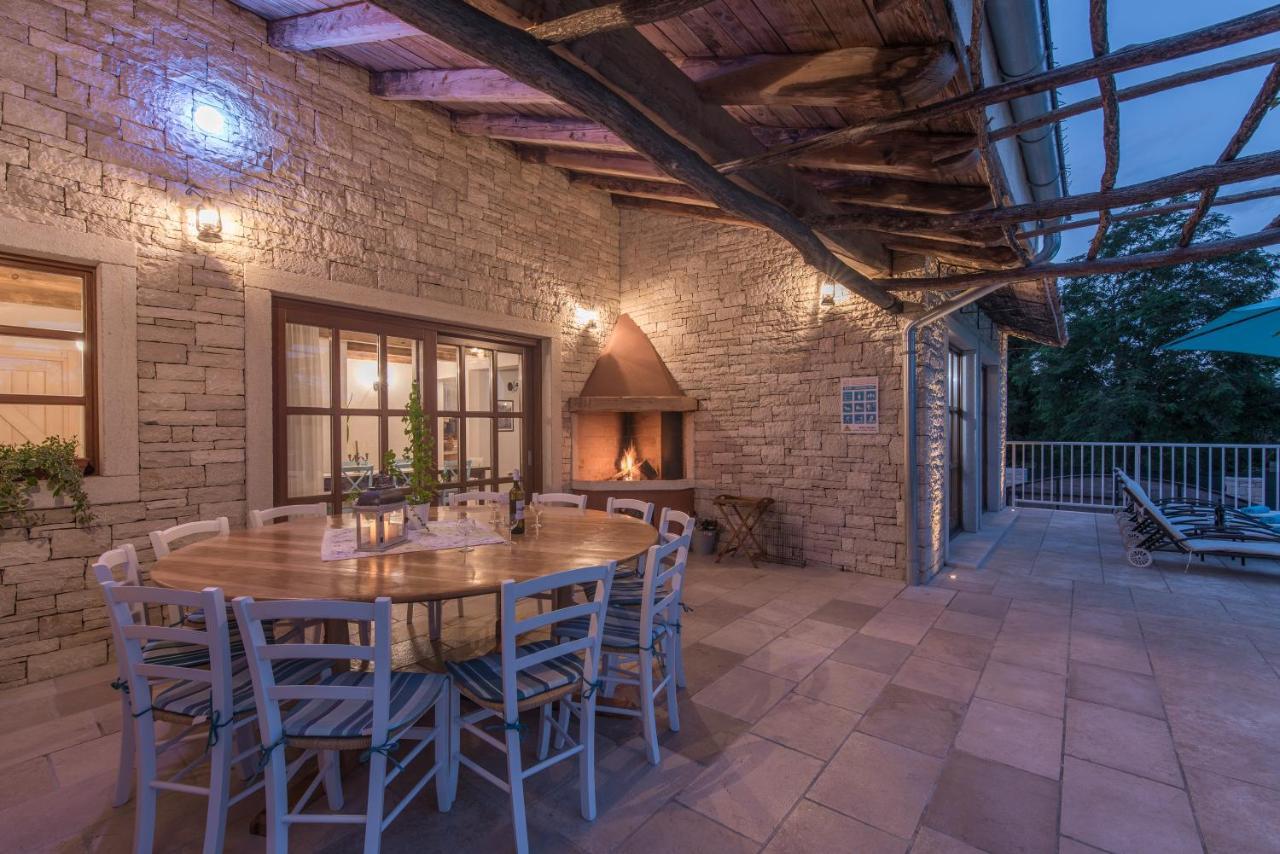Family Villa Lipica With Private Pool And Jacuzzi Pazin Luaran gambar